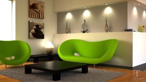 Salotto - Divano Verde - ST Design
